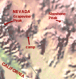 near Beatty, Nevada