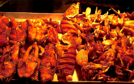 Fried fish in Mérida, photo by Ruth McMurtry of Mérida