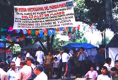 Feria Artesanl del Mundo Maya, Merida 2001, photo by Patricia Buck Wolf