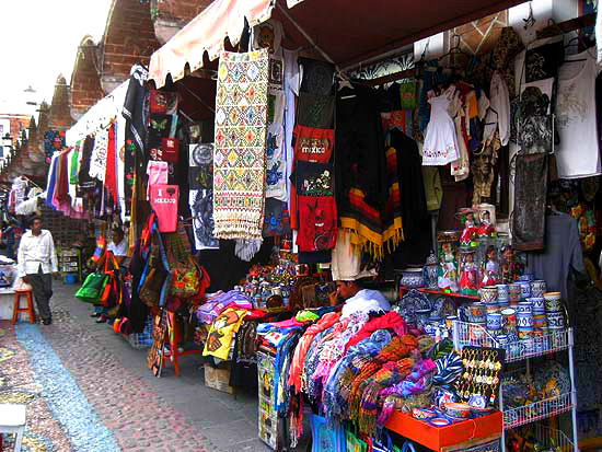 El Parian Mercado in Puebla, Mexico. Photo by Malle Mäestu