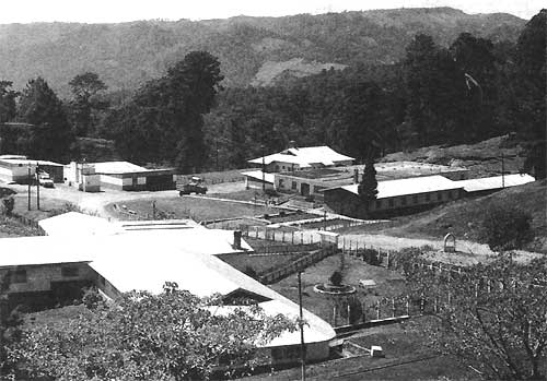 View of Yerba Buena from up the road