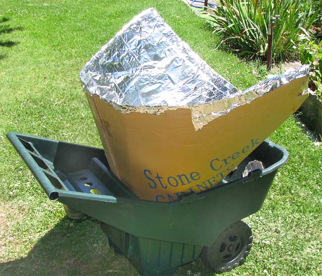 solar funnel cooker