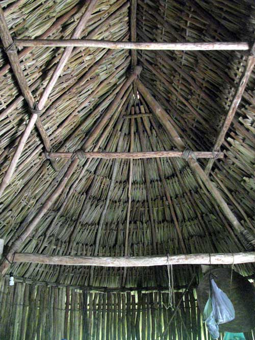 hut ceiling