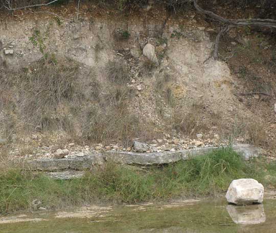 EDWARDS PLATEAU, streamside exposure