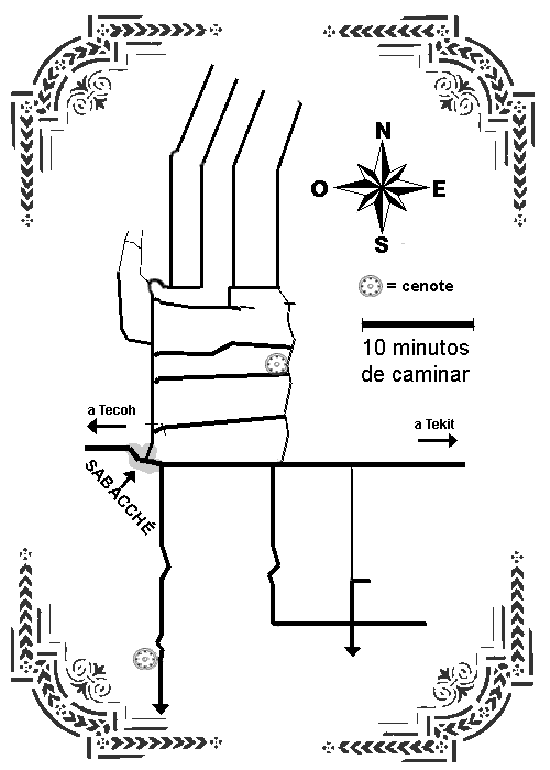 mapa de Sabacché