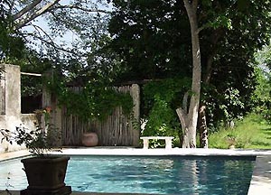swimming pool at Hacienda San Juan