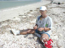 Karen Wise on Coquina shells