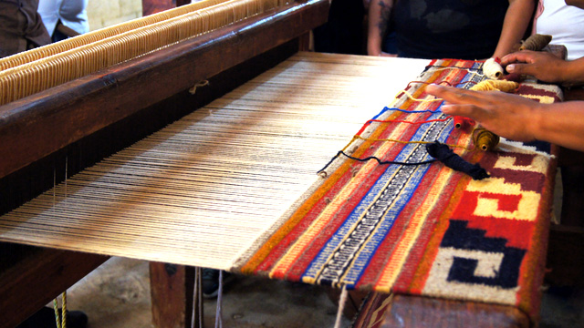 Embroidered blouses in the Yucatan, photo by Patricia Buck Wolf