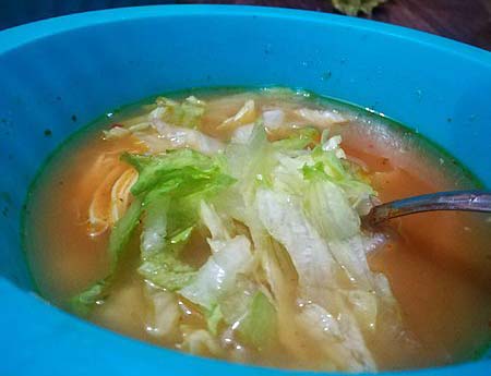 Pozole de Pollo dish in Guayameo, Guerrero, Mexico; image courtesy of Jared Duarte García